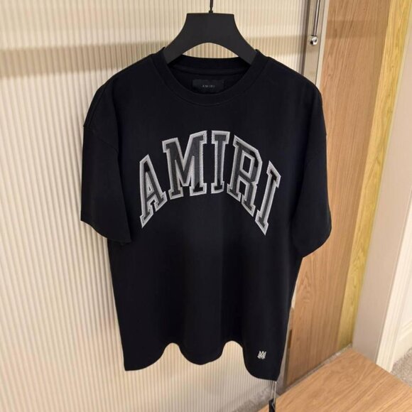 AMIRI MEN NEW SEASON BLACK COLOR T-SHIRT XXL SIZE - Picture 1 of 1